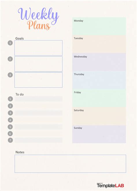 25 Printable Daily Planner Templates (FREE in Word/Excel/PDF)