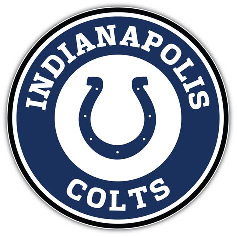 Indianapolis Colts NFL Sport Logo Car Bumper Sticker Decal "SIZES" | eBay