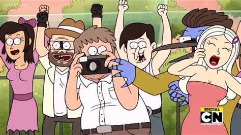 regular show finale Rigby and Eileen kiss - YouTube