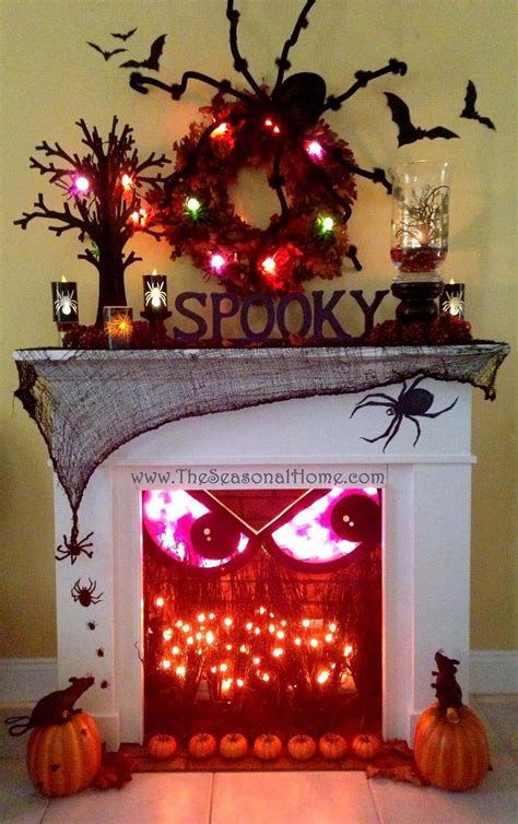 40 Spooktacular Halloween mantel decorating ideas