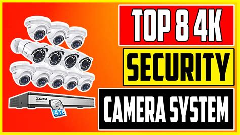 Best 4K Security Camera Systems 2023 👌 Top 8 4K Security Cameras - YouTube