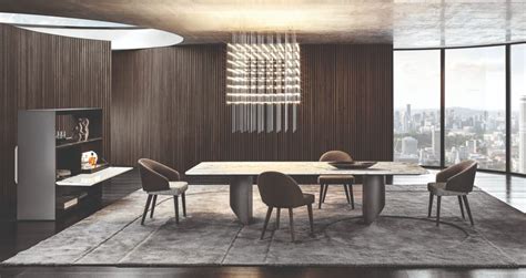 Minotti Wedge Table - 100% Made in Italy - Minotti London