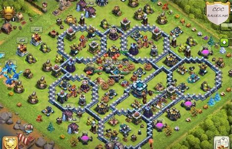 10 Best TH13 Hybrid Base Links 2023 (Anti Everything) - COC Bases