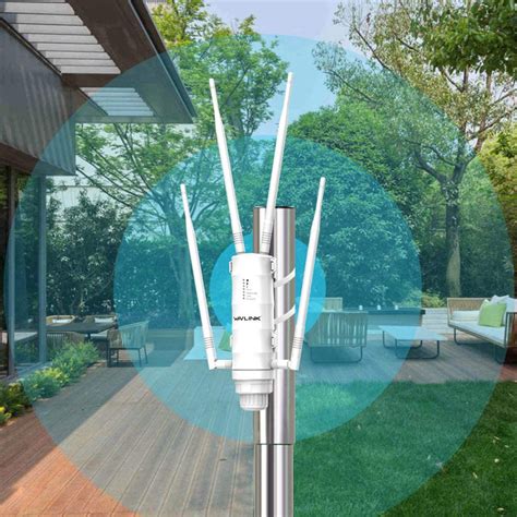 WAVLINK AC1200 Outdoor Weatherproof WiFi Range Extender/Wireless Acces ...