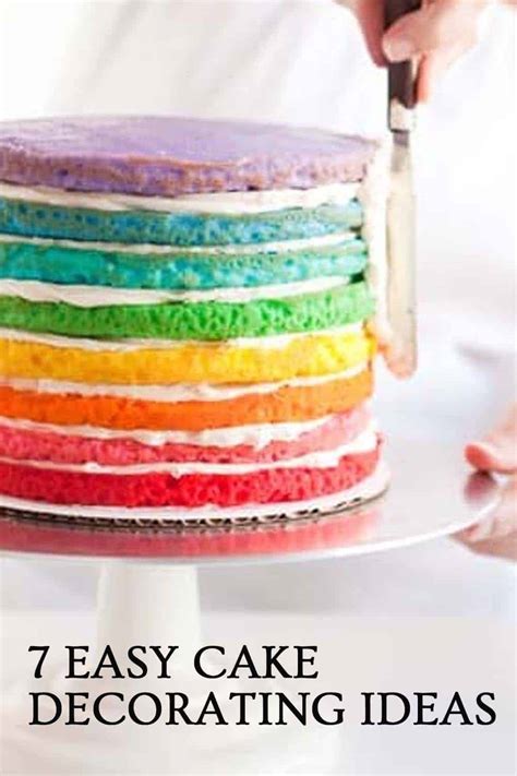 10 easy and simple cake decor ideas to try at home