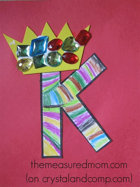 Crafts for Letter K - The Measured Mom