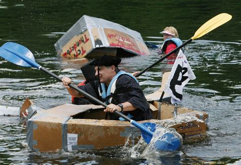 Cardboard boat race in Alloway teaches Daretown students valuable ...