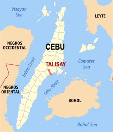 MAP of Talisay City, Cebu – Tempo – The Nation's Fastest Growing Newspaper