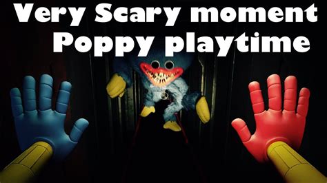 Very scary moment Poppy Playtime - YouTube