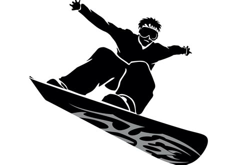 Snowboarder Vector Image - Download Free Vector Art, Stock Graphics ...