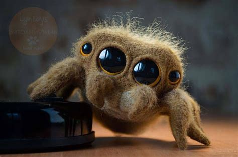 Lucas the Spider FanArt needlefelting toy cute toy cute | Lucas the ...