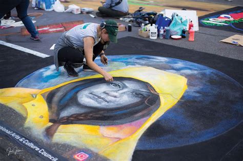 3 Questions for Chalk Artist Julie Jilek