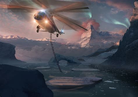 Helicopters on Behance