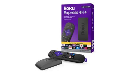 Roku Express 4K+ | 4K & HDR Streaming Device | Roku