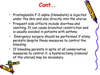 postpartum hemorrage.ppt