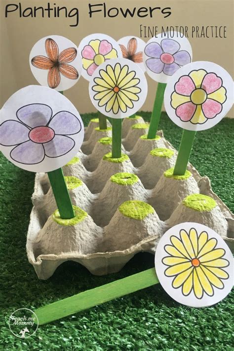 Flowers In Garden | Flower activities for kids, Garden activities ...