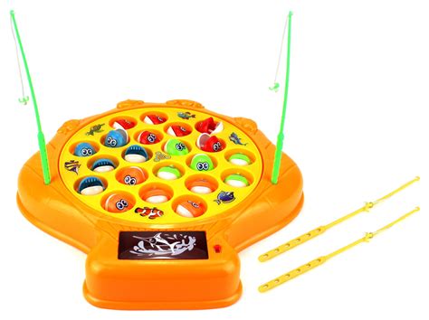 Deep Sea Shell Fishing Game for Children Battery Operated Rotating ...