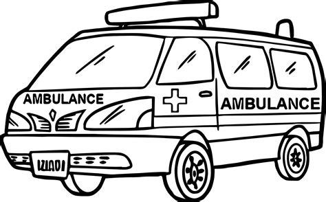 Ambulance Sketch at PaintingValley.com | Explore collection of ...