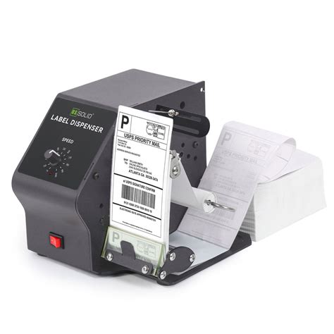 U.S. Solid Automatic Label Dispenser for Long Clear and Opaque Labels ...