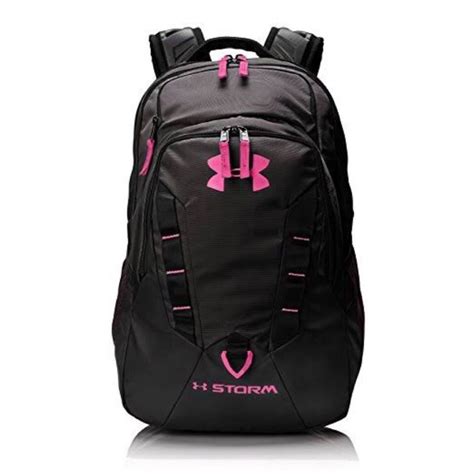 Under Armour Backpack Black & Pink | Under armour backpack, Black ...