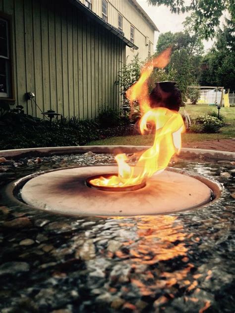 Fire Fountain Water Feature | Hometalk