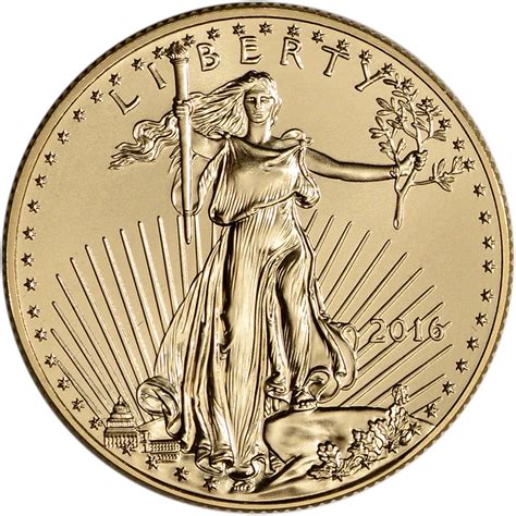 Value of 2016 $25 Gold Coin | Sell .5 OZ American Gold Eagle