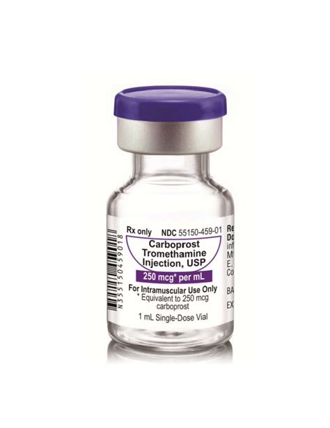 Carboprost Tromethamine Injection, USP | Eugia US