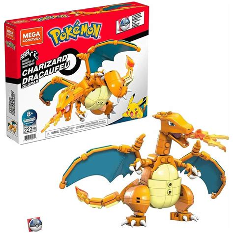 Mega Construx GWY77 - Pokemon Glurak Bauset – Modbrix