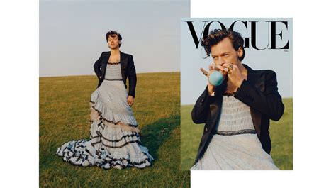 Harry Styles Is The First-Ever Man To Be On The Cover Of U.S. ‘Vogue ...