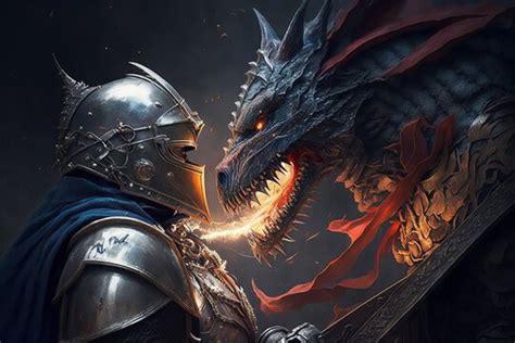 Knight Fighting Dragon Images – Browse 4,043 Stock Photos, Vectors, and ...