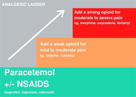 How To Use Pain Medicines - The Analgesic Ladder | Medmate