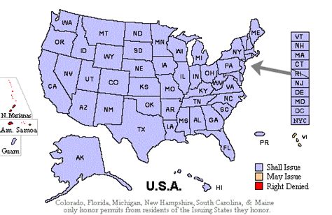 Gun Laws By State Map - Map Of Amarillo Texas