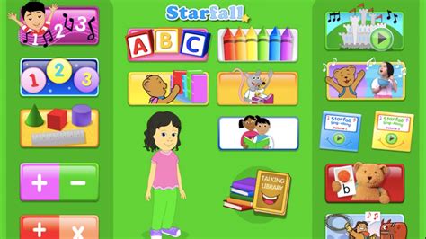 Starfall | Educational Game - YouTube