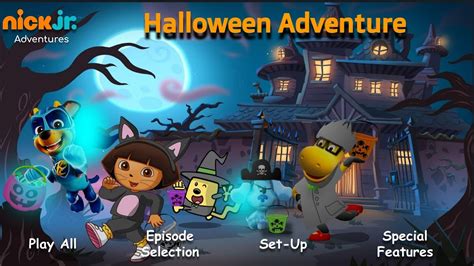 Nick Jr. Adventures: Halloween Adventure DVD Menu (My Version) - YouTube