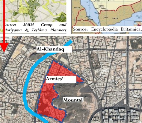 Location of Al-khandaq Battle in Saudi Arabia (Source: Google Earth ...