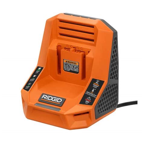 RIDGID 18V Rapid Charger AC86098 - The Home Depot