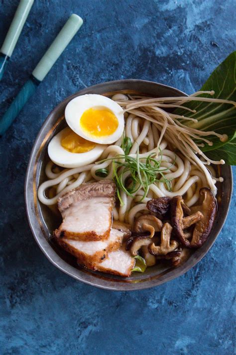 Quick & Easy Pork Belly Udon - Le Petit Eats