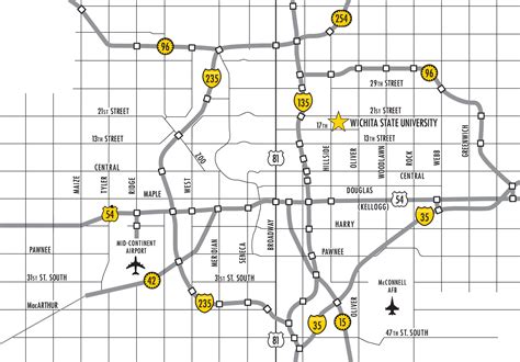 Map Of Wichita Ks | Map Of The World