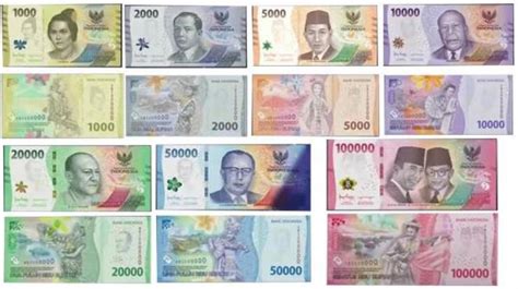 Netizen Beri Pujian Peluncuran 7 Uang Kertas Rupiah Baru