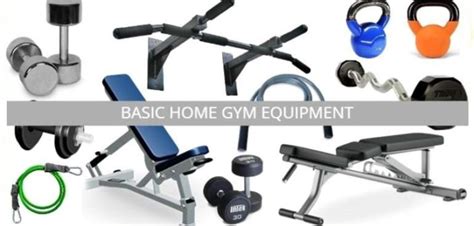 Basic Home Gym Equipment • Bodybuilding Wizard