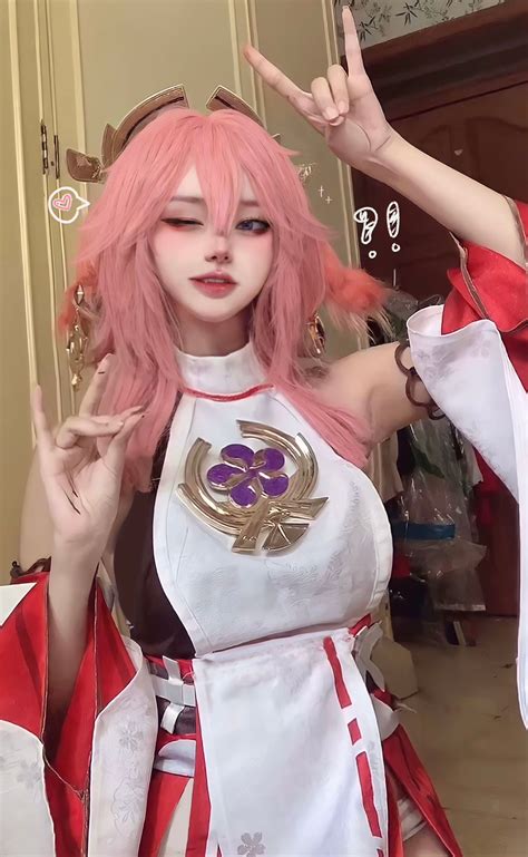 My Yae miko cosplay