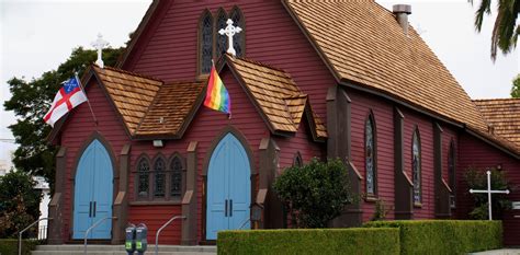 Calvary Episcopal Church – The Little Red Church in Downtown Santa Cruz