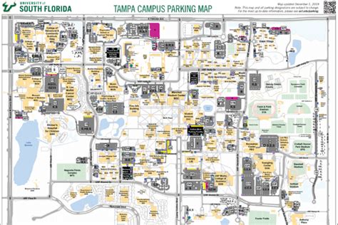 University Of South Florida Tampa Campus Map - Gisela Ermengarde