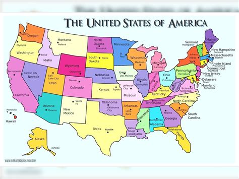 Map Of The United States Please - Térkép Lakitelek