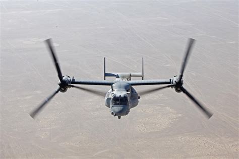 MV-22 Osprey VTOL Tiltrotor Aircraft Over Afghanistan | Global Military ...