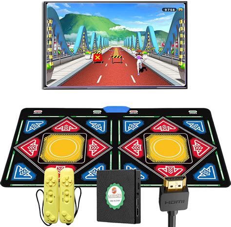 KAXIMON Kids Dance Mat, Double Dance Mat for TV with HDMI Port ...