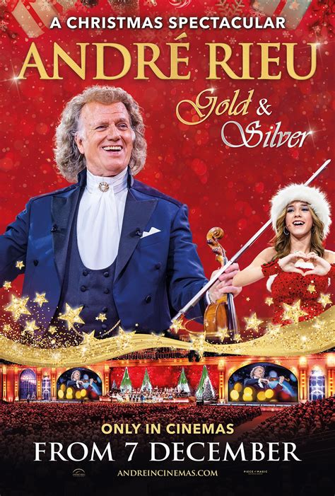 André Rieu's 2024 Christmas Concert: Gold and Silver Showtimes ...