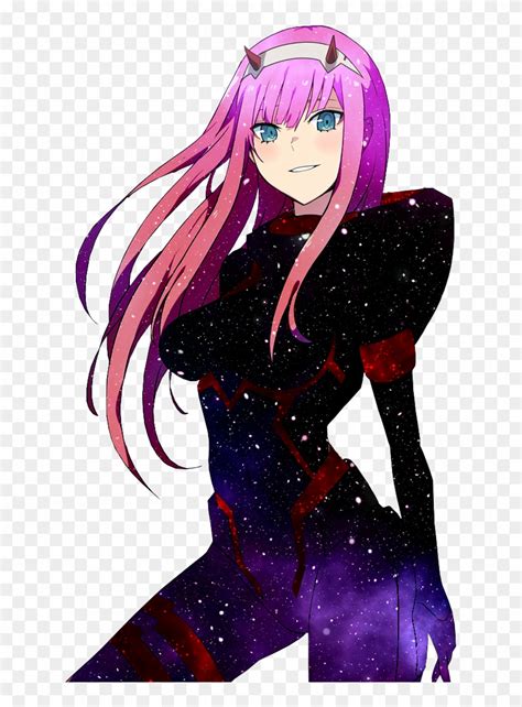 Zero Two Png Anime Pink Hair Demon Transparent Png X Pngfind ...