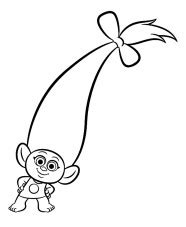 Trolls World Tour coloring page