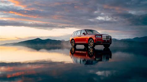 Rolls Royce Cullinan Red UHD 4K Wallpaper | Pixelz